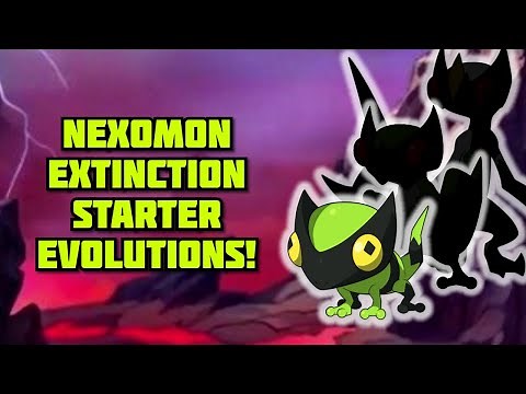 Nexomon Extinction Starter Evolutions Explained