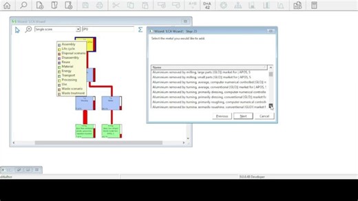 LCA in SimaPro – Simple Table Fan Model| Production Phase Modeling in Wizard|Part21 | Mehdi Aliehyaei