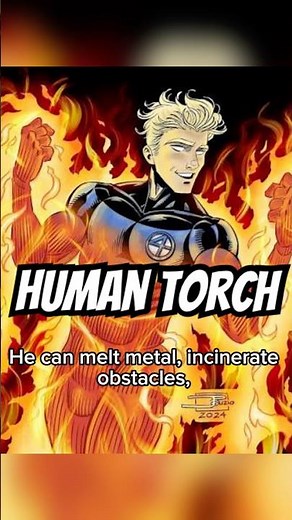 Johnny Storm The Human Torch
