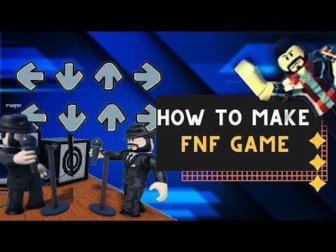 Roblox Studio| How to make Friday Night Funkin Kit Tutorial fnf game