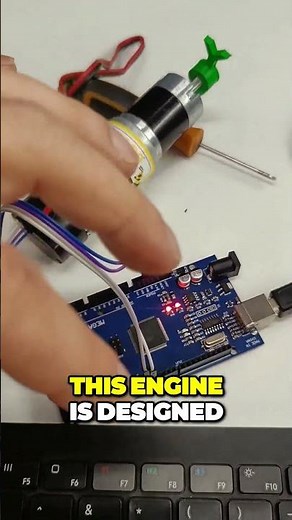 Arduino & DC Motor Encoder Tutorial: Real-Time RPM Monitoring | V-SLOT Poland #shorts