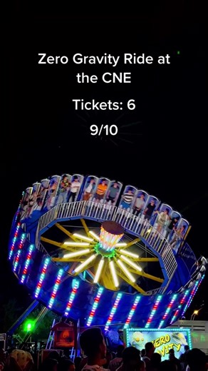 Definitely a thrilling ride! The Ufo does move its position and speed does go up. You are standing in this ride too! #cne #theex #cneride #cnerides #canadiannationalexhibition #thecne #thingstodointoronto #labourdayweekend #cne2022 #2022cne