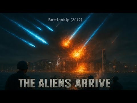 The Aliens Arrive | Battleship (2012) – First Contact Scene