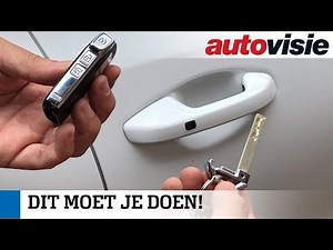What if you have a dead battery for Keyless Entry? | Sjoerd's Facts #135 | Autovisie