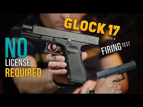Glock 17 Gen 4 CO2 Air Gun firing test (No License Required)