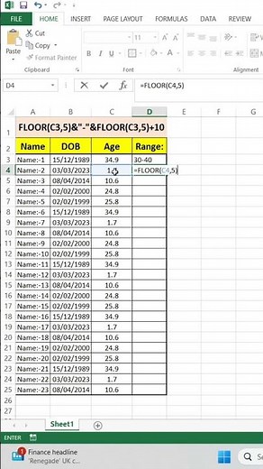 Define Data Ranges in Excel: Easy Step-by-Step Guide