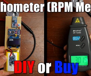 DIY Tachometer (RPM Meter)