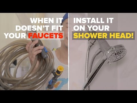 How to Install Python Aqueon Water Changer on Shower Head | Water Changer Won't Fit Faucets