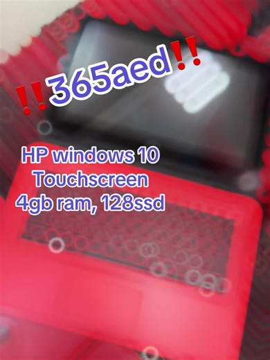 HP Windows 10 Flip Touchscreen Laptop for 365 AED