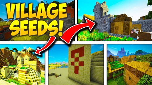 5 Minecraft Village Seeds — Minecraft 1.11 & 1.11.2 Seeds