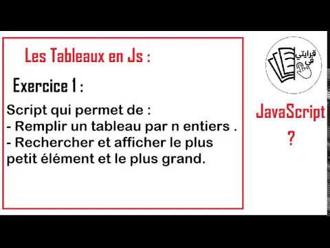 Exercices JavaScript : Exercice 1