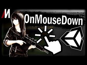 Unity Скриптинг OnMouseDown Нажатие мыши Клик по объекту Управление мышью