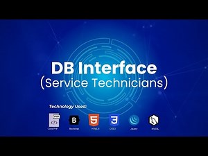 DB Interface | Smart SaaS Web Application for Service Technicians