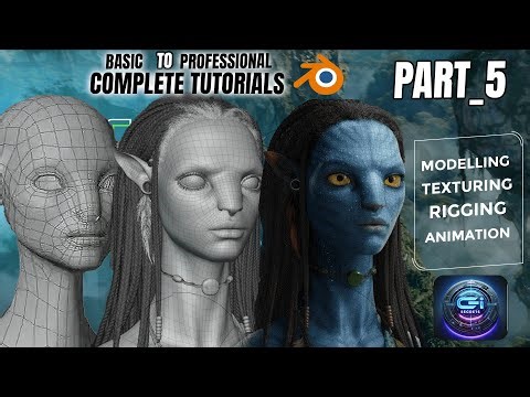 Blender Complete 3D Character Tutorial Part 5 | Facial Animation & Performance Capture Full Workflow