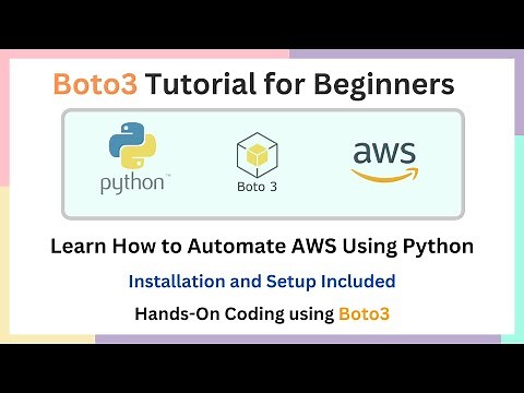 Boto3 Tutorial for Beginners | Introduction | Installation and Configuration | Hands-On Examples