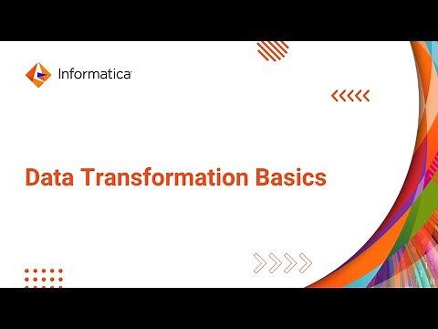 Data Transformation Basics