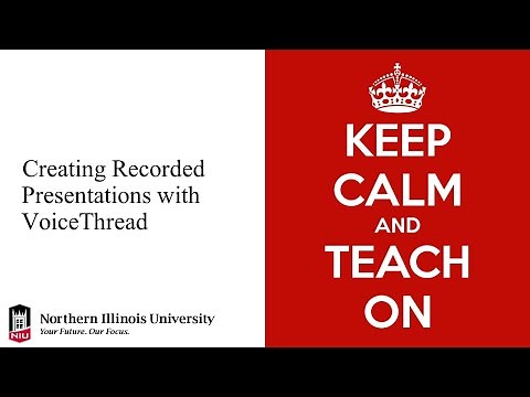 Creating Recorded Presentations with VoiceThread