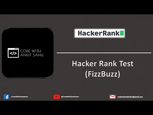 Hacker Rank Test | .NET Developer Hiring Assessment | CodeWithAnkitSahu