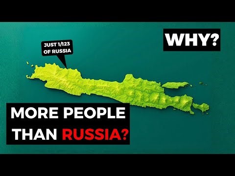 Why Java Island Has More People Than Russia