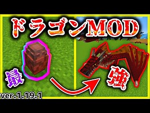 [MOD紹介] 自分だけの最強ドラゴンを育てるMOD!! [ドラゴンMOD]