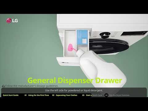 [LG Front Load Washers] Quick Start Guide