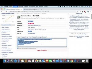 Creating a Selenium - Maven Project on IntelliJ IDEA