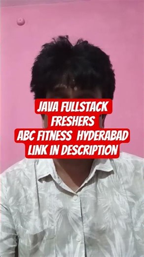 Full-Stack Developer (Java, .NET, React, AWS) | ABC Fitness Hyderabad
