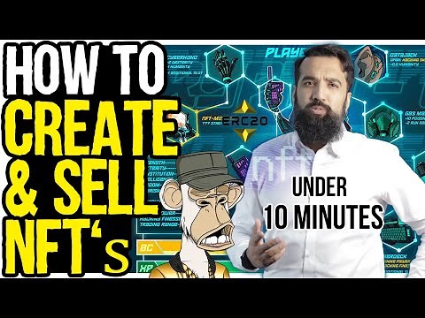 How to Create & Sell your first [NFT] | Crypto Art🎨 Tutorial | Step by Step (Under 10 minutes)