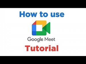 How to use Google Meet step by step? | Beginner tutorial