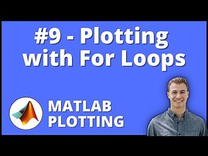 2022 How to Create Multiple Plots Using a For Loop in MATLAB | MATLAB Plotting Series