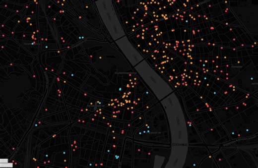 Interactive POI Visualization in Python with OpenStreetMap Data