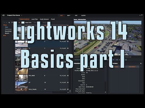 Lightworks 14 - Basics 1