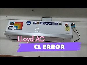 Lloyd AC CL Error Code || Fixing Lloyd AC CL Error Code Easily Step by Step || Technical Hulchal