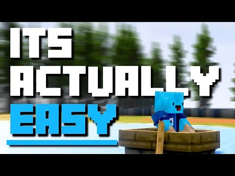 How to Start Minecraft Boat Racing!