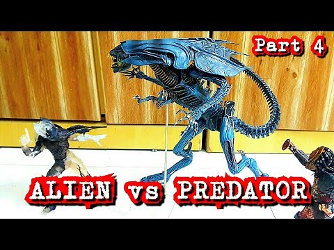 Alien Vs. Predator Stop Motion #4 || AG Stop Motion