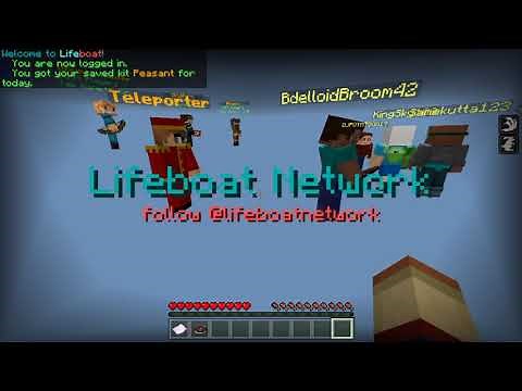 IP Address for the LifeBoat Server for Minecraft Pocket Edition & Windows 10 Edition