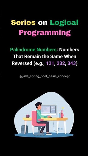 Palindrome Number in Java | Easy Java Tutorial for Beginners #javaProgramming#palindromeInJava