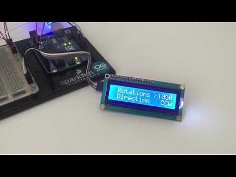 Arduino LCD 16x2 interactive menu + rotary encoder WITH CODE