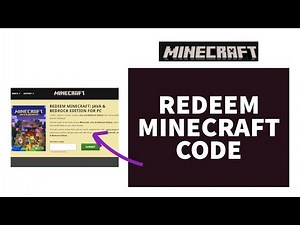 How to Redeem Minecraft Code | Minecraft Game Code Redeem