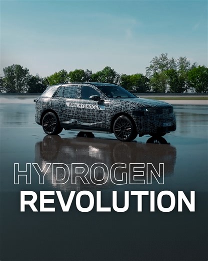 Our new BMW iX5 Hydrogen has entered series development 🔩 At its core is our pioneering hydrogen fuel‑cell technology. The third‑generation fuel‑cell system is engineered for power and efficiency, delivering greater range and output while optimising energy consumption. #BMWGroup #BMWHydrogen #PowerOfHydrogen | BMW Group
