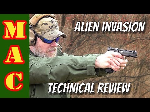 Laugo Arms Alien pistol technical review - Truly innovative 9mm pistol