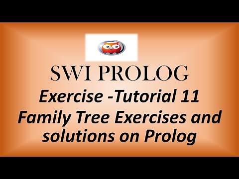 Prolog Tutorial - 11| Family Tree in Prolog | Examination Questions and answers | Logic programming