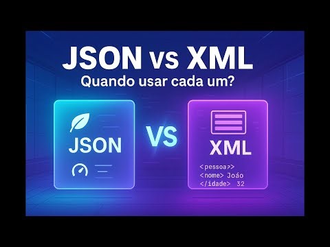 JSON vs XML na prática