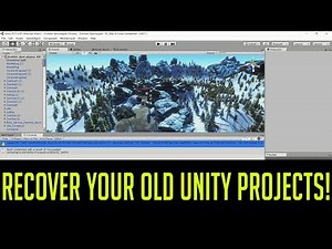 Unity tutorial: how to properly upgrade Unity and transfer your old projects to the newer versions