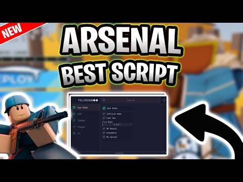NEW SCRIPT Arsenal – AIMBOT ESP KILL ALL , INF AMMO 2025