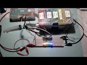 DIY Altitude Encoder test setup.
