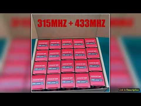 Programable TPMS Sensors 2 in 1 433MHz315MHz Support Programing with TS501 TS508 TS601 TS608