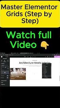 Master ELEMENTOR GRIDS Step-by-Step #elementorpro #elementortutorial #wordpresstutorial #elementor