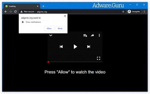 Remove Adgone.org pop-up ads (Virus Removal Guide) - Adware Guru