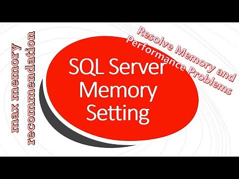 SQL Server Max Server Memory setting
